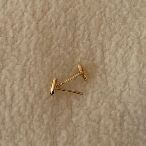 Mejuri 14k Gold Stud Earrings